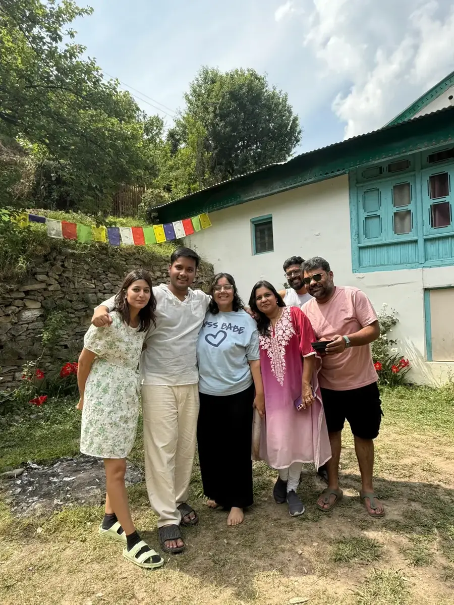 Guests at the first Mitti Ki Baat retreat in the mountains